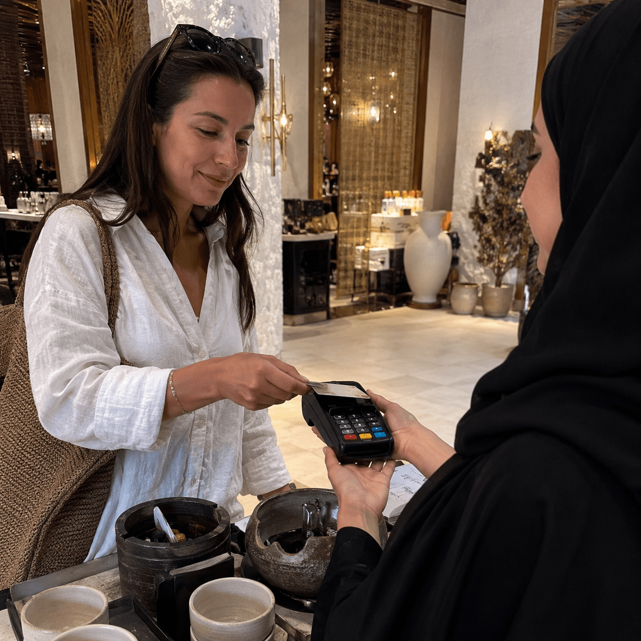 Payment transaction in the Middle East